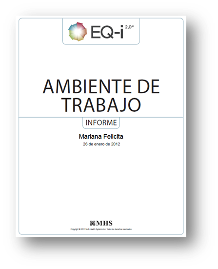 reporte ambiente de trabajo
